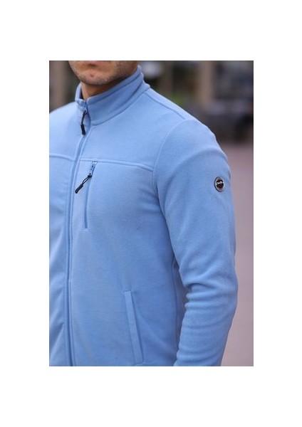 Erkek Fermuarlı Polar Kışlık Polar Anti-Pilling modelleri