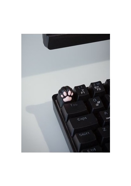 Paw Five Mekanik Klavye Tuşu Artisan Keycaps Gamer Aksesuar Siyah fırsatları