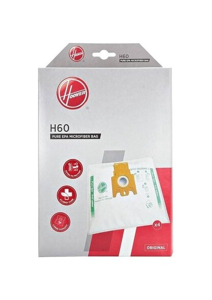 H60 Saf Hepa Mikrofiber Torba