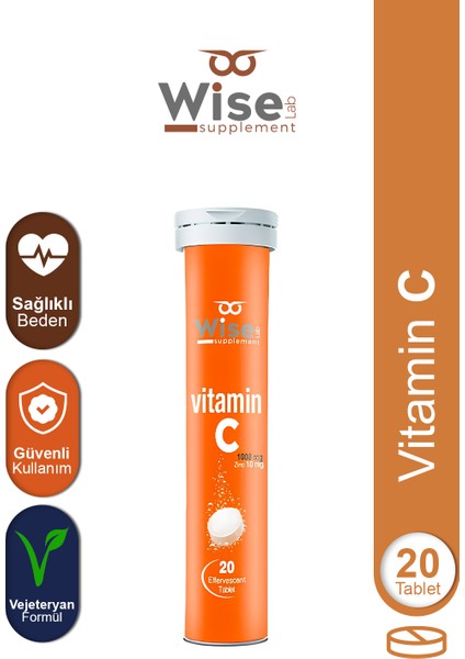 Vitamin C Effervesan 20 Tablet