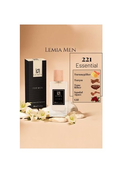 221 Largo Essential Erkek Edc 50ML