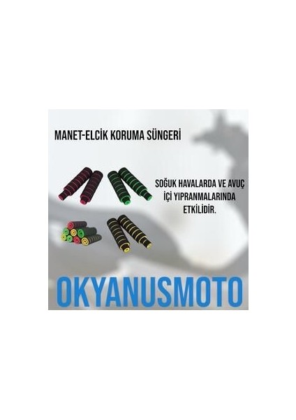 Manet-Elcik Koruma Süngeri Sarı