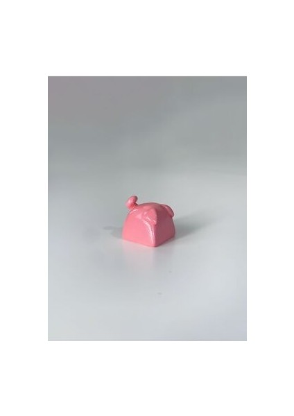 Piggy Mekanik Klavye Tuşu Artisan Keycap Gamer Aksesuar Buffed modelleri