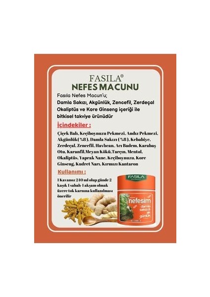 Nefesim Macunu Damla Sakızı modelleri