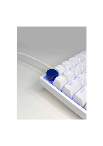 Round Mekanik Klavye Tuşu Lacivert Artisan Keycaps Gamer Aksesuar Buffed