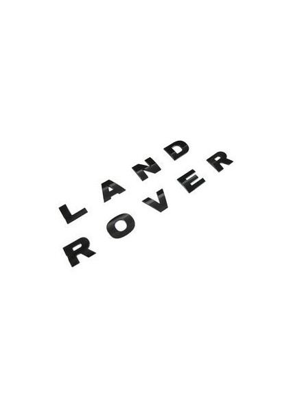 Land Rover Dıscovery 3 - 4 Uyumlu Ön Kaput Yazısı Siyah