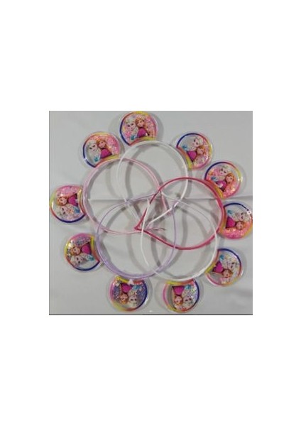 Karlar Ülkesi Temalı 4 Renkli Yıldız Payetli Saç Tacı Yetişkin Kız Çocuk modelleri