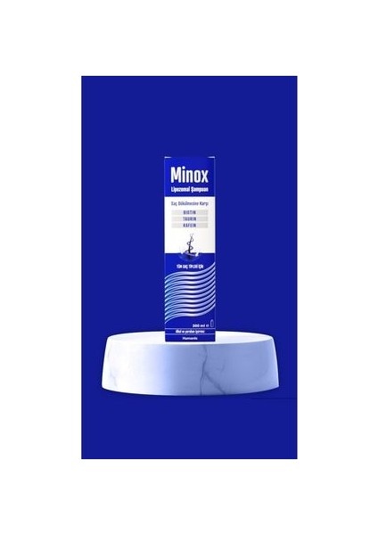 Minox Saç Dökülmesine Karşı Lipozomal Şampuan 300ML Erkeklere Özel