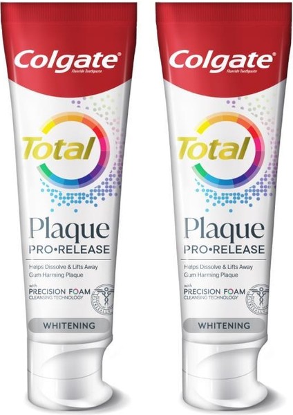 Total Plaque Pro Release White 75 ml X2