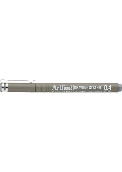 Artlıne 234N Drawing System Çizim Kalemi 0.4 mm Grey