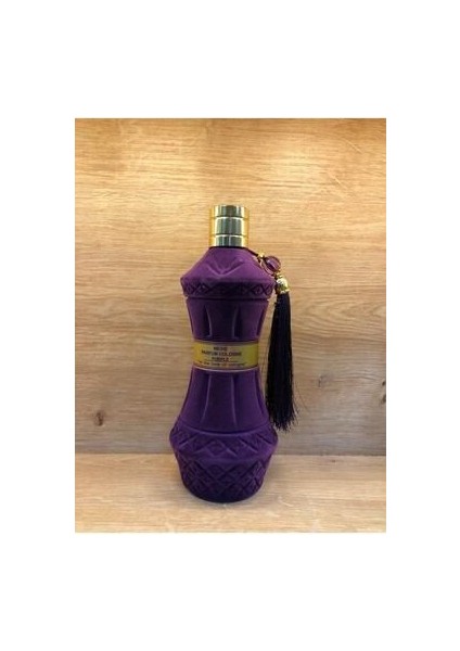 Kadife Şişe Parfümlü Kolonya (Purple)
