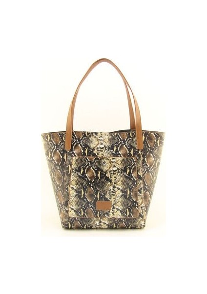 Kadın Taba Yılan Hobo Büyük Omuz Çantası