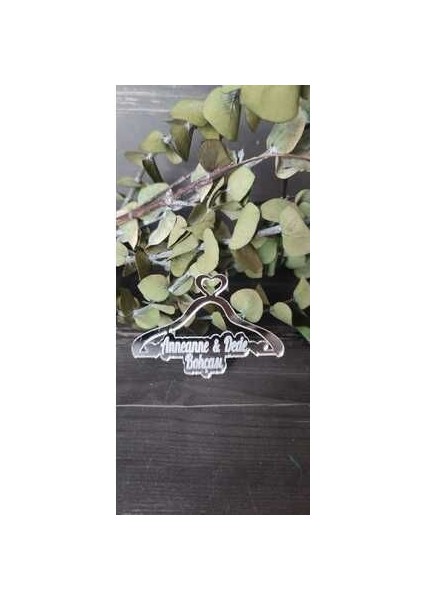 Pleksi Anneanne-Dede Bohçası Yazısı (1 Adet)