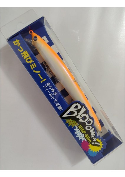 Bloowin Slim 125F 125 mm 14 gr Maket Balık - Color 35
