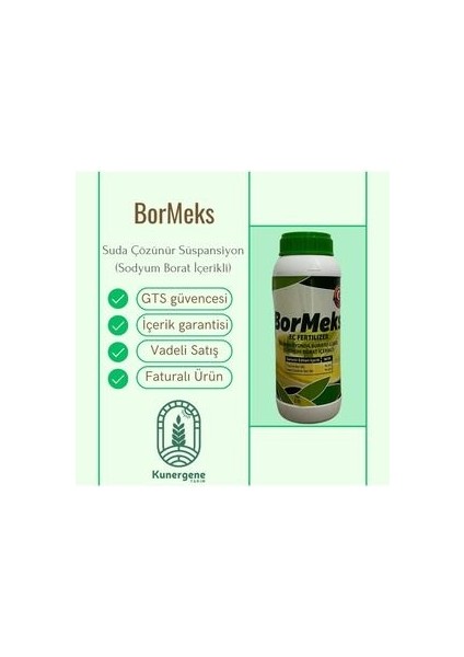 Bormeks Toplam Bor (B) %5.0