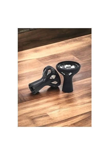 Samsaris Lüle Silikon Cam Lüle Siyah