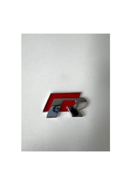 R-Line Metal Krom Arma Logo Sticker