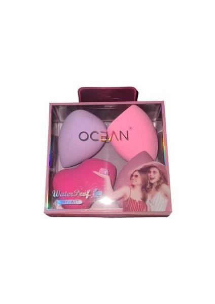 4'lü Fondöten Sünger Seti Makyaj Süngeri Göz Altı Süngeri Fondöten indirimleri