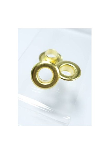 31 Numara Gold Kuşgözü - 17 mm Malzeme Paketi- 25 Adet - Paslanmaz Pirinç Kuşgözü fırsatları