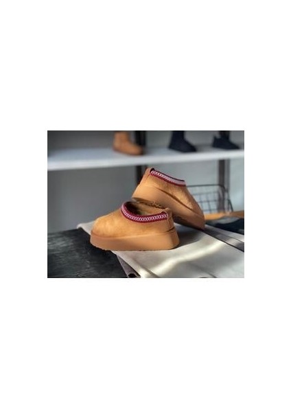 Kavaz Store Mevsimlikv Ayakkabı Kadın Kürklü Terlik Bot