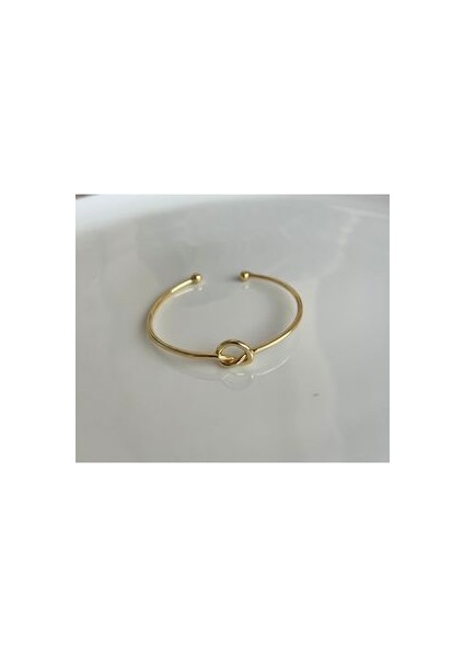 Gold Düğüm Bileklik