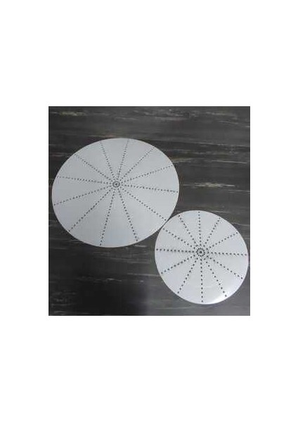 Saat Ölçü Belirleme Şablonu Ahşap 50 cm