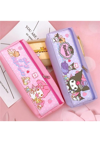 Sanrio Büyük Kapasiteli Kuromi Tarçınlı Köpek Melody Kalem Kutusu (Yurt Dışından)