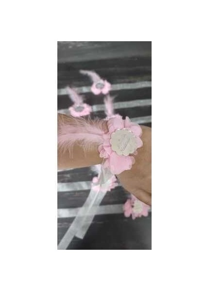 Kına Düğün Nedime Bilekliği Pembe Gold (10 Adet) fiyatları