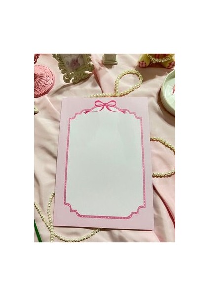 Cupid's Bow Tutkallı A4 Notepad Defter