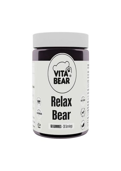 Relax Bear-60 Gummies