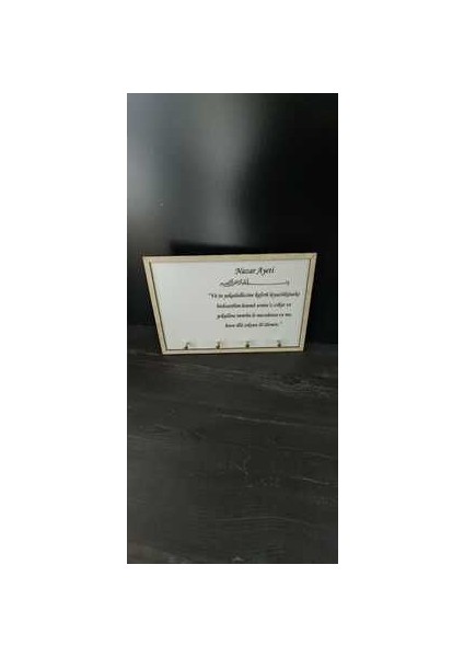 Dekoratif Anahtar Askısı