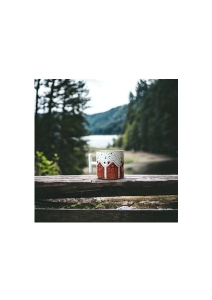 Kurabiye Ev Tasarım Kupa-Hediyelik T Kupa