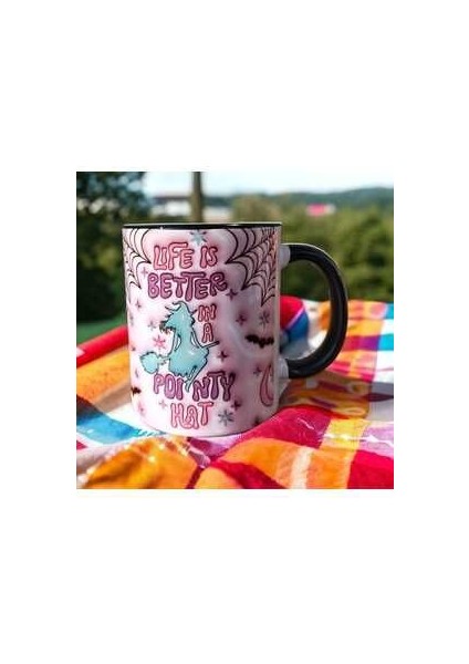 Life Is Better Tasarım Kupa-Witch Kupa Hediye