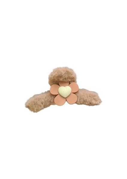 Yeni Sezon Peluş Yumuşak Doku Silikon Çiçek Figürlü Hediyelik Kız Çocuk Yetişkin Mandal Toka 1 Adet fiyatları