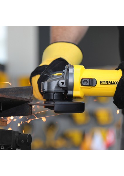 RTM1080 Avuç Taşlama 115 mm 750W Devir Ayarlı