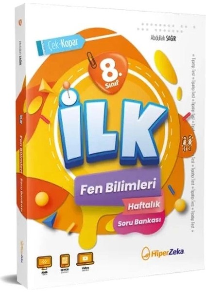 Hiper Zeka 8. Sınıf Ilk Fen Bilimleri Haftalık Soru Bankası