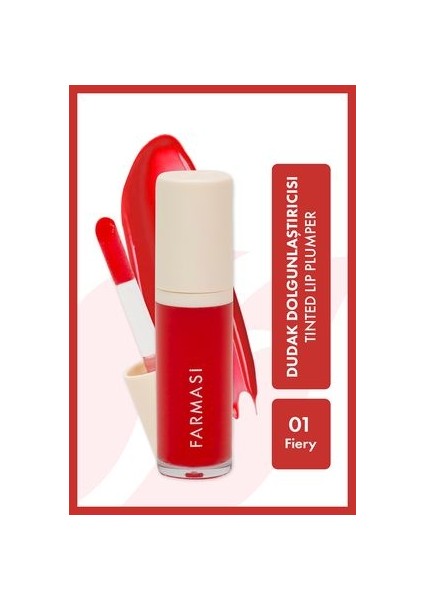 Renkli Dudak Dolgunlaştırıcısı 01 Fiery 8 ml