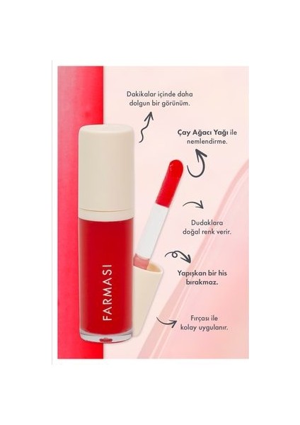 Renkli Dudak Dolgunlaştırıcısı 01 Fiery 8 ml fiyatları