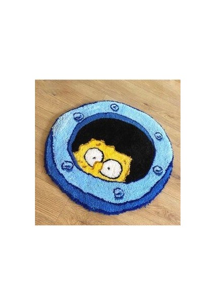 Tufting El Yapımı Sunger Bob Halı