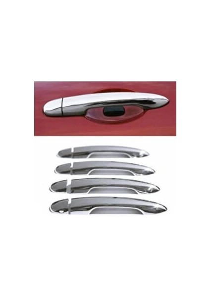 Renault Clio 3 2006 ve Sonrası Set Kapı Kolu- Bagaj Alt Çıta