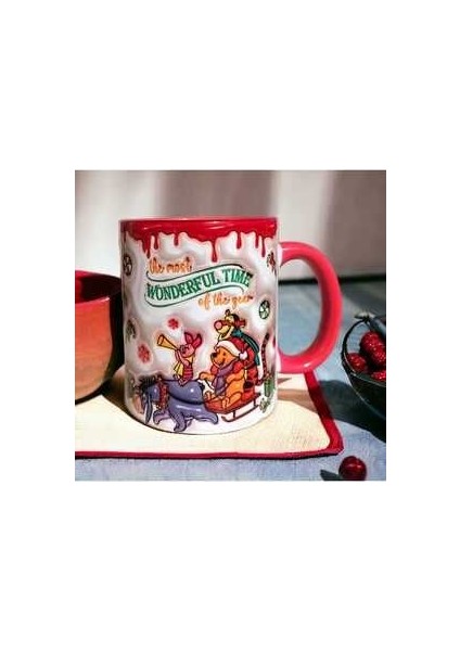 Mugsandmore Winnie The Pooh Tasarım Kupa-Hediye Kupa Bardak fiyatları