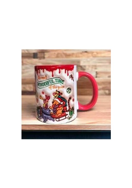 Mugsandmore Winnie The Pooh Tasarım Kupa-Hediye Kupa Bardak fırsatları