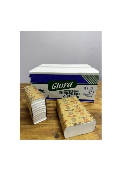 Glora Eko 150'LI 12 Paket Dispenser Z Katlı Havlu