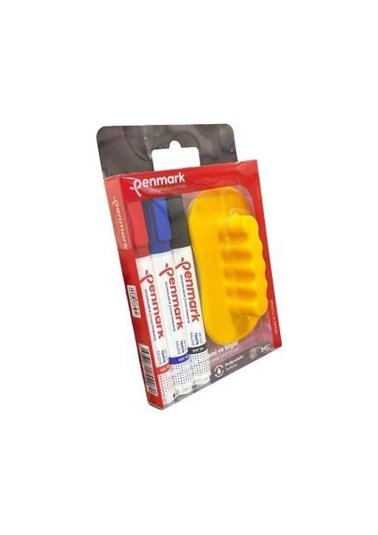 Beyaz Tahta Kalemi 3 Lü Set+Silgi 8683181702080 HS-305-TK3S 709711