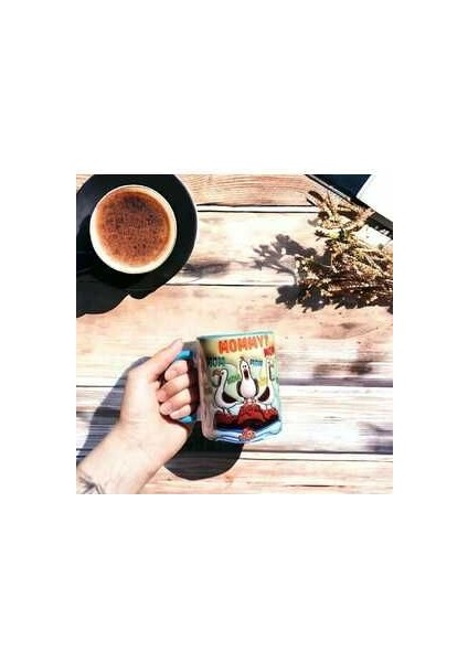 Mommy Anneler Günü Hediyesi Tasarım Porselen Kupa Bardak