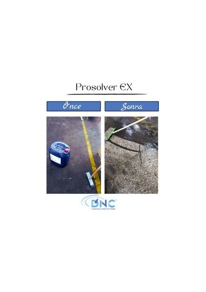 Konsantre Sanayi Zemin Temizleyici Gres Ağır Yağ Sökücü-Prosolver Ex 5 kg