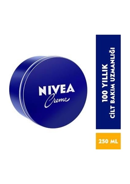 Nivea Creme Nemlendirici Krem 250 ml Bakım Yapan Koruma Tüm Ciltler