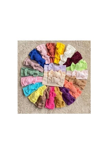 Kız Bebek Ribana Bandana Set 3 Lü modelleri