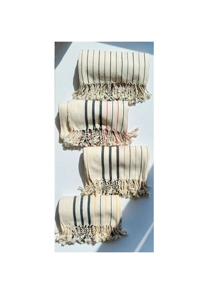 Porte Çizgili Pamuklu Peştemal fiyatları