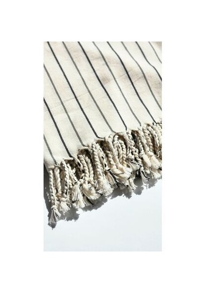 Porte Çizgili Pamuklu Peştemal modelleri